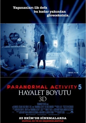 Paranormal Activity 5: Hayalet Boyutu