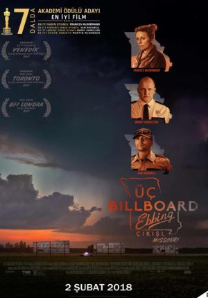 Üç Billboard Ebbing Çıkışı, Missouri
